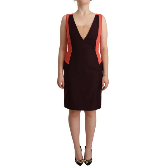 CO|TE Multicolor Polyester Sleeveless Sheath Knee Length Dress DR28532 - 44