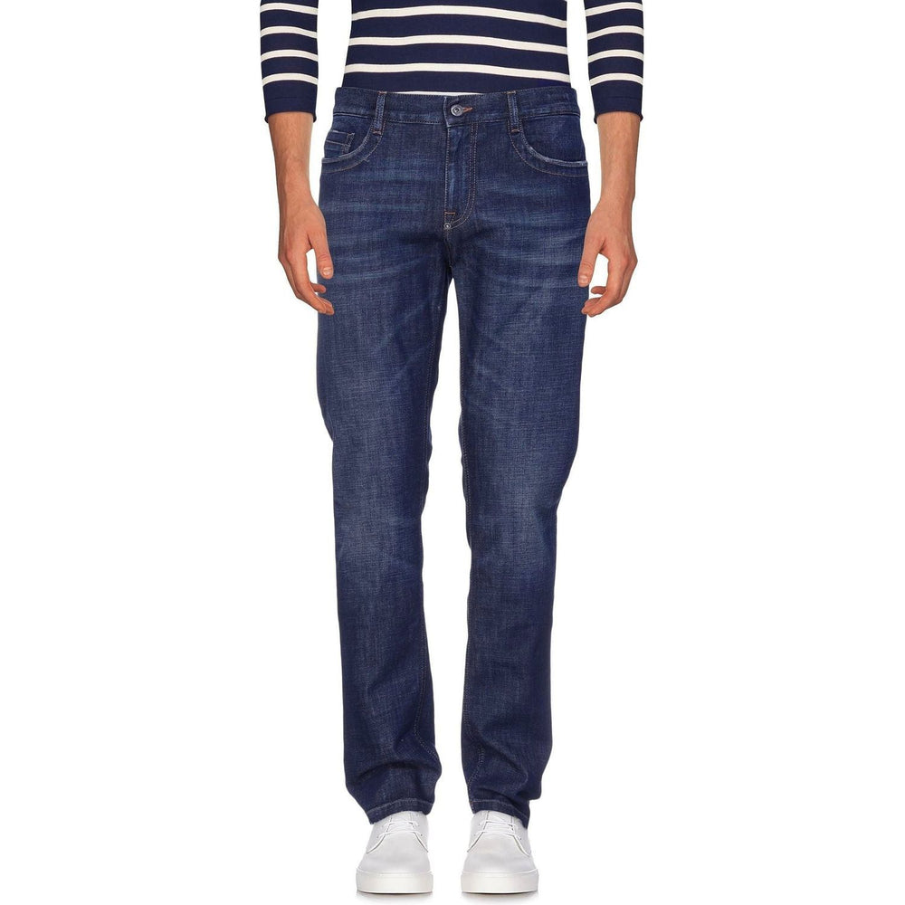 Bikkembergs Blue Cotton Men Jean BI-4974-W31