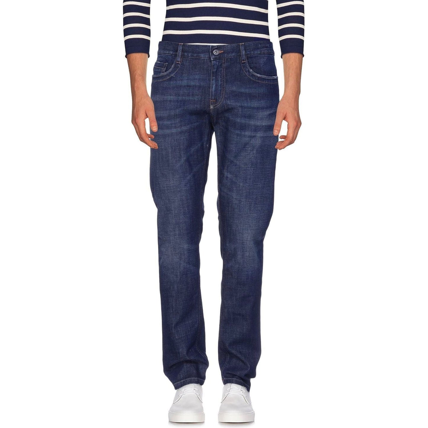 Bikkembergs Blue Cotton Men Jean BI-4974-W31