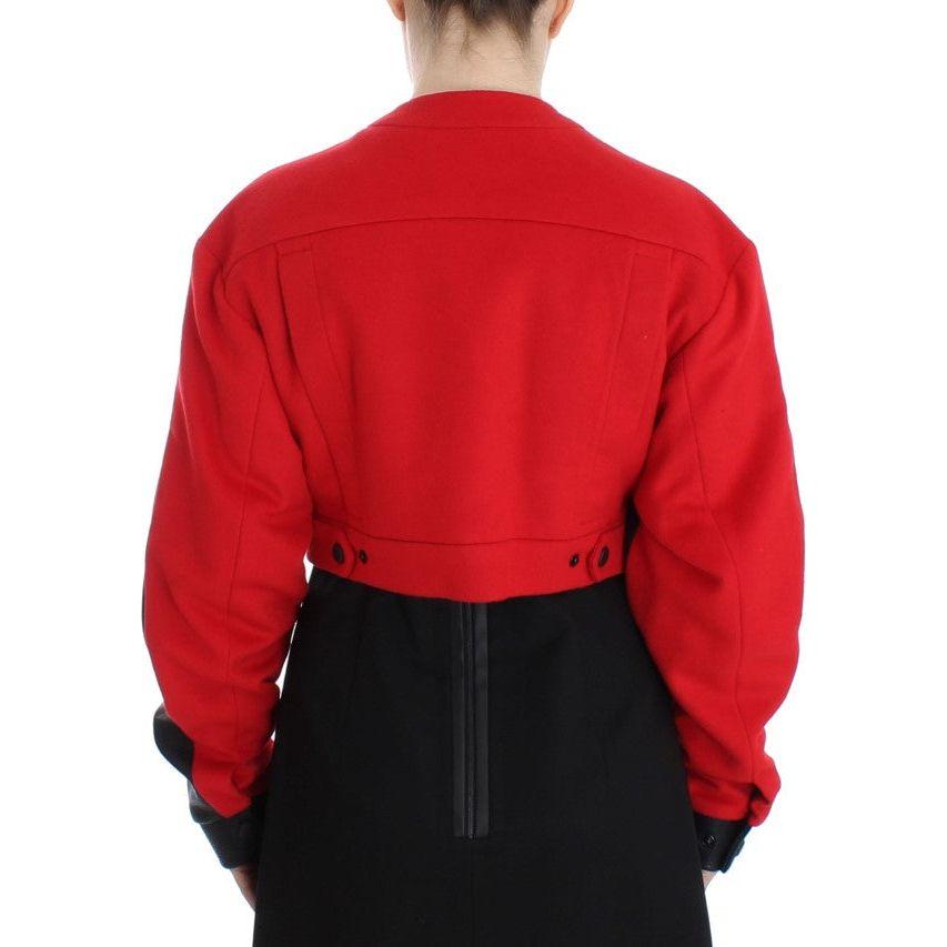 优雅短款工匠夹克