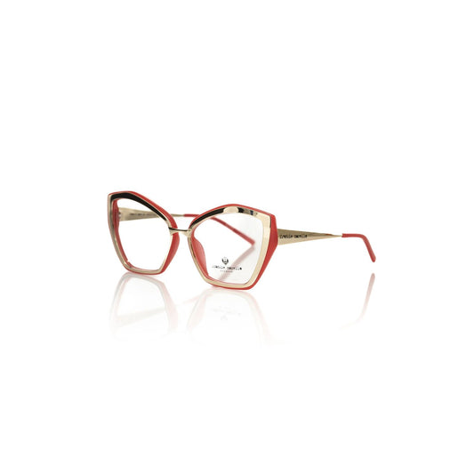 Frankie Morello Red Acetate Women Frame