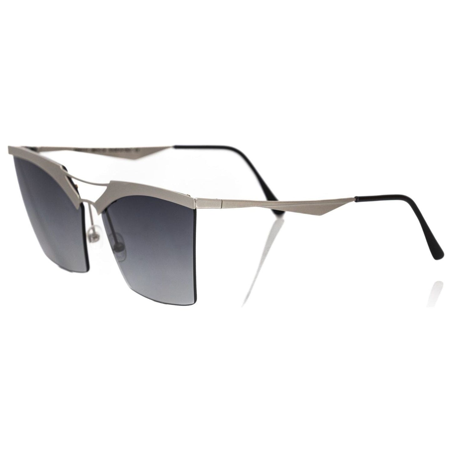 Frankie Morello Silver Metallic Women Sunglass FR-22087