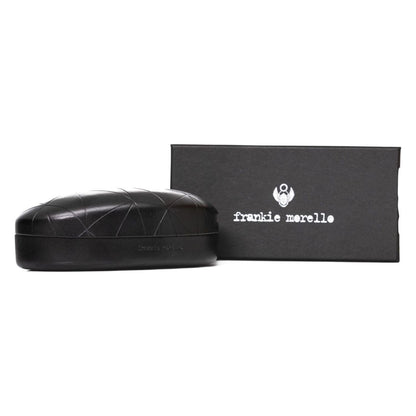 Frankie Morello Black Metallic Fiber Women's Sunglasses