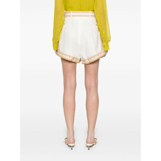 Zimmermann Shorts Beige 9808ASS243CRMGLD
