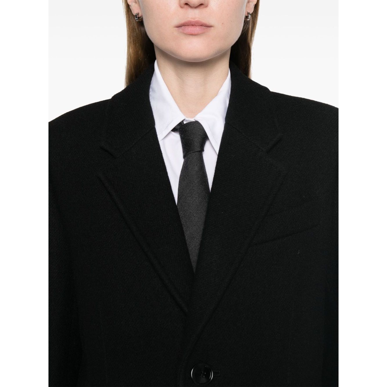 Ami Paris Coats Black Jackets