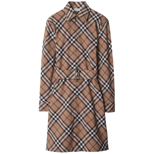 Burberry Checked shirt dress Dresses