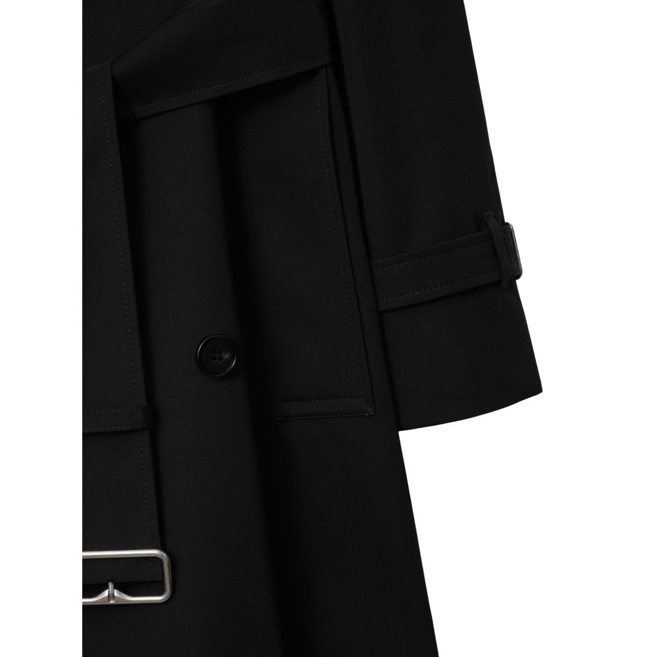 Burberry detachable-collar trench coat