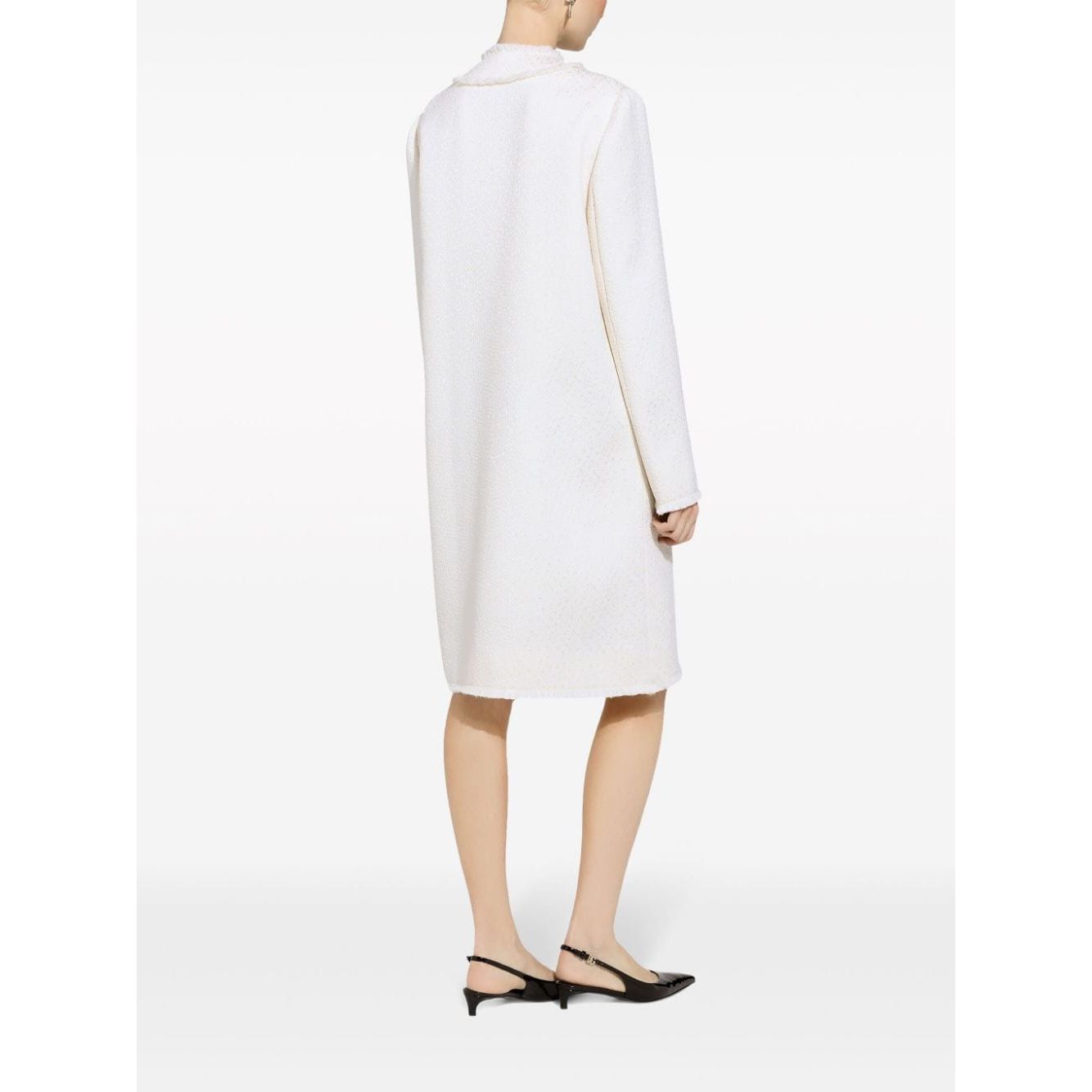 Dolce & Gabbana Single-breasted raschel tweed coat F0C3UTHUMUAW3789