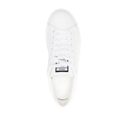 Versace greca faux leather sneakers