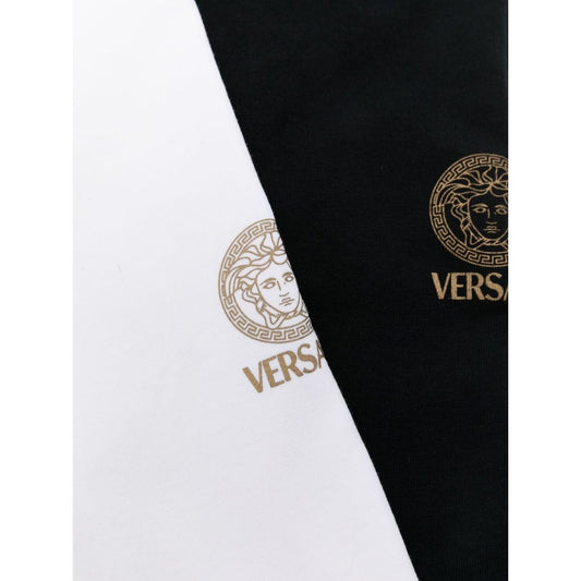 Versace Medusa-print cotton T-shirt AU101931A10011A225E-P25