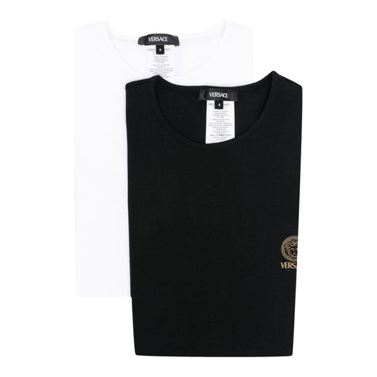 Versace Medusa-print cotton T-shirt AU101931A10011A225E-P25
