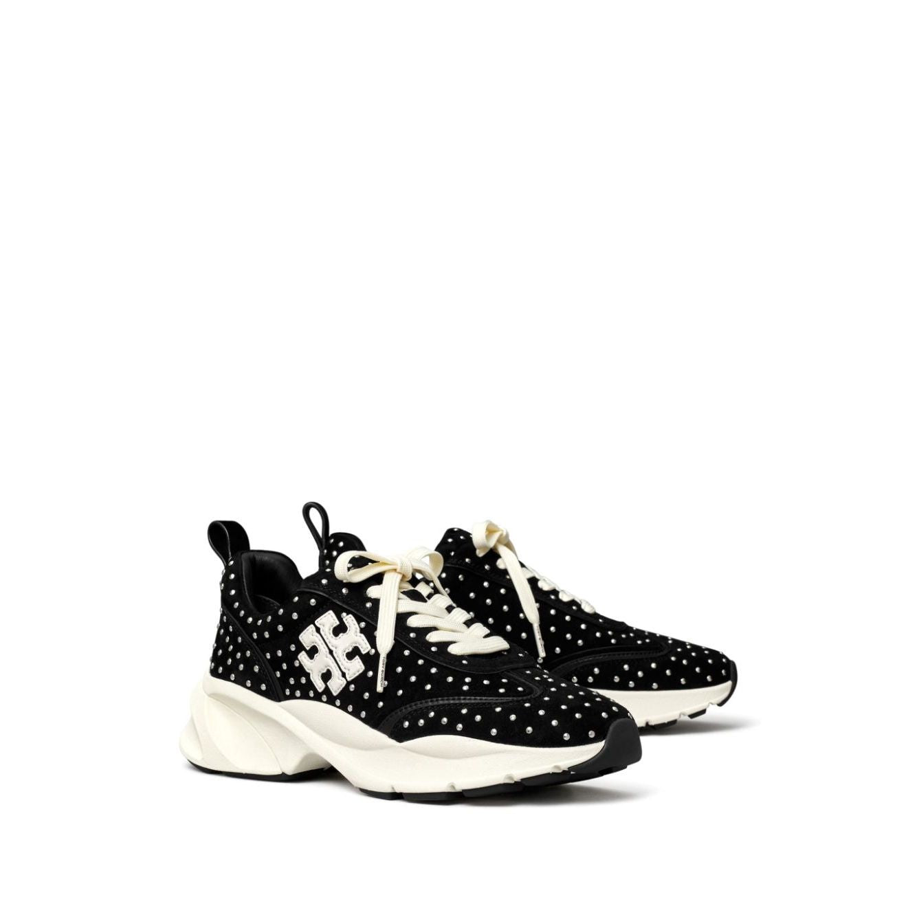 Tory Burch good luck studded trainers