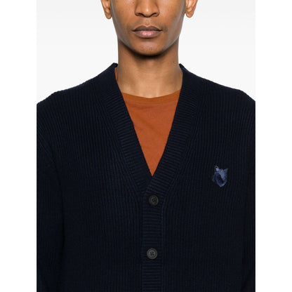 Maison Kitsuné MAISON KITSUNE' Sweaters Blue Topwear