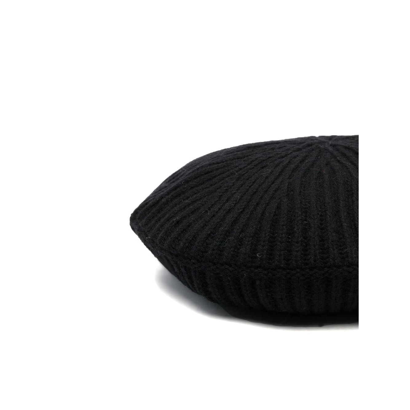 Ganni Ribbed wool hat