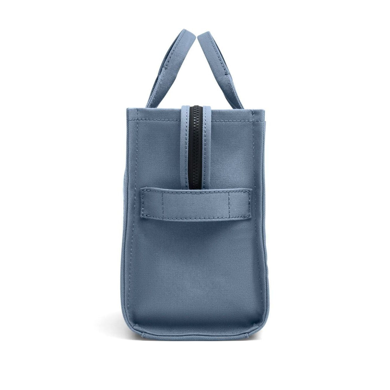Front view with bag zipped and handles upright.