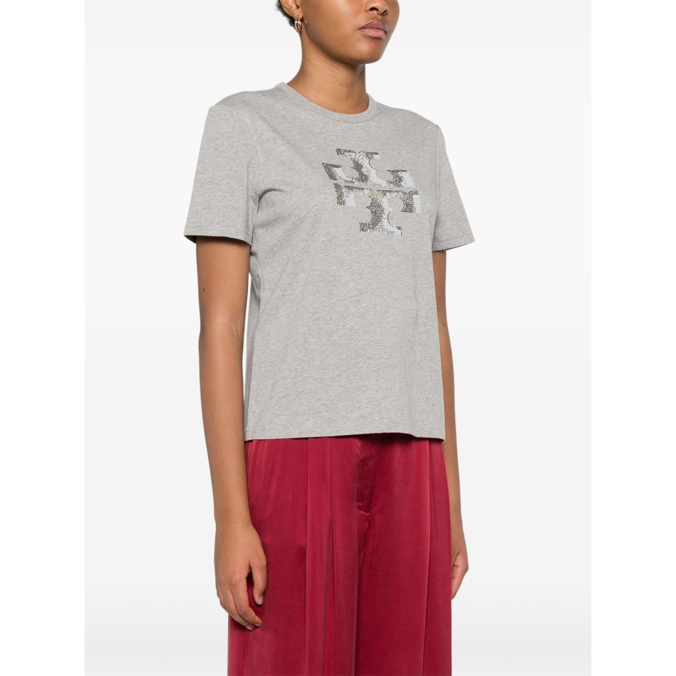 Tory Burch T-shirts and Polos Grey