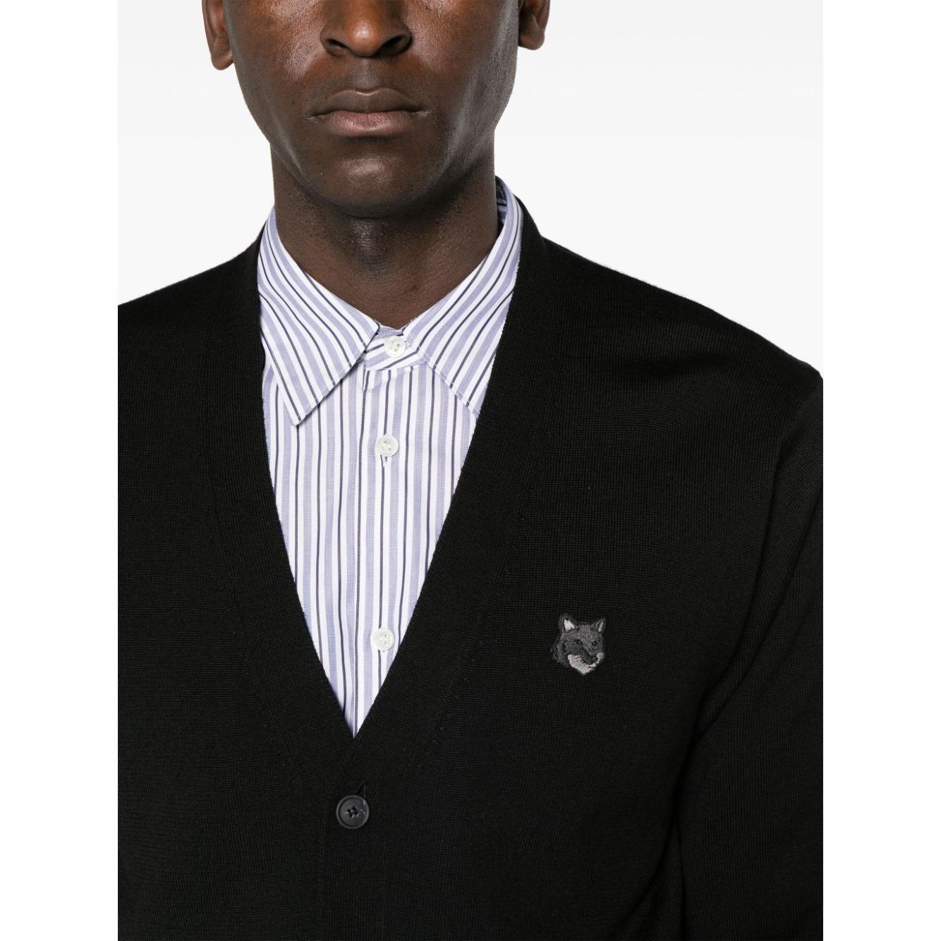 Maison Kitsuné MAISON KITSUNE' Sweaters Black Topwear