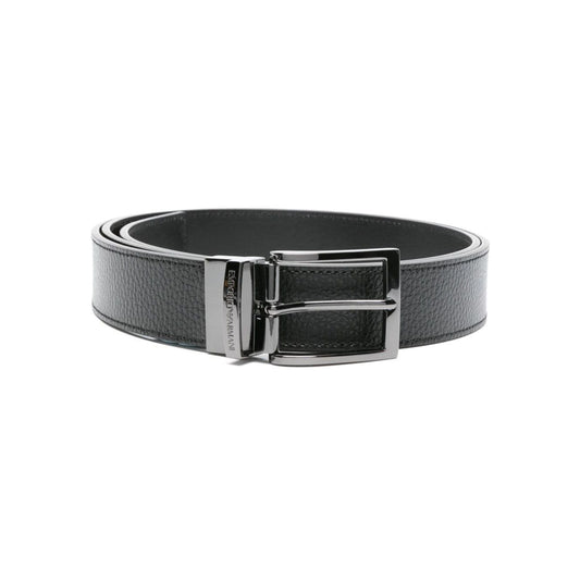Emporio Armani Exclusive Leather reversible belt Belts