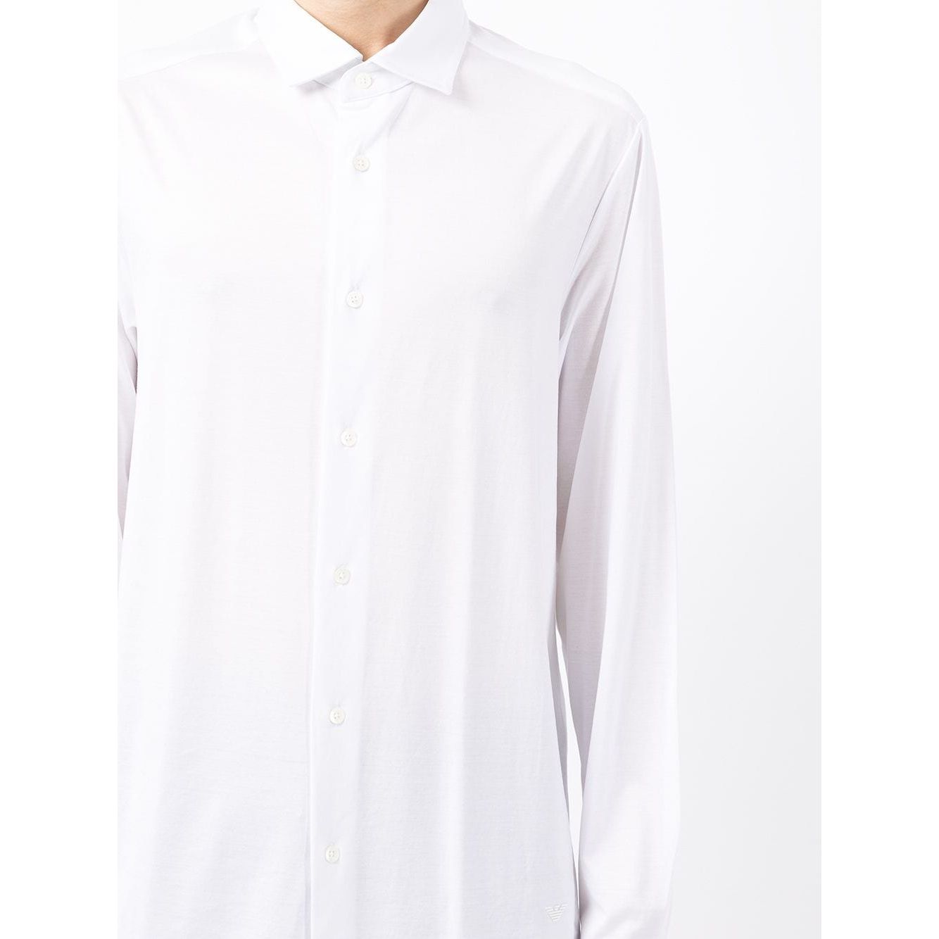 Emporio Armani jersey long-sleeve shirt