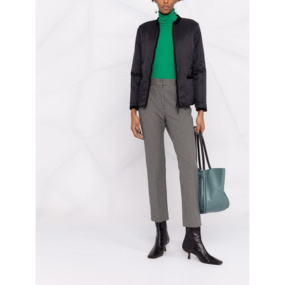 Emporio Armani Nylon reversible guru-collared jacket