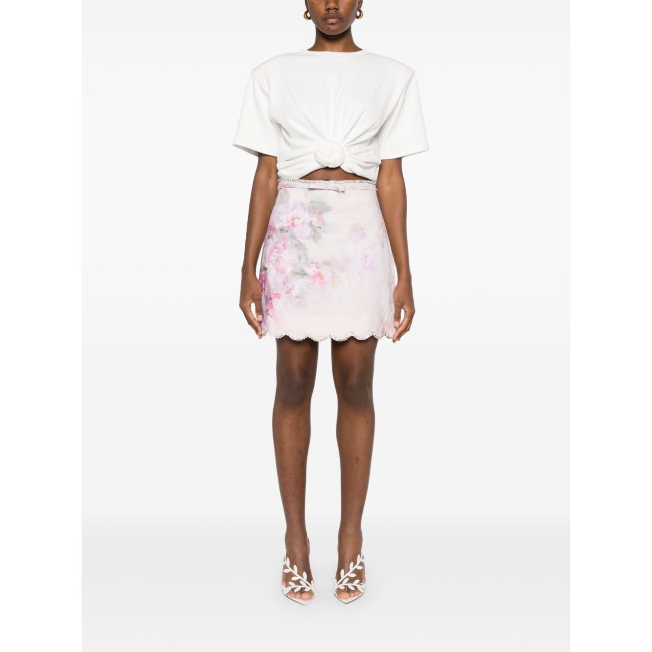 Zimmermann Crush Mini Skirt
