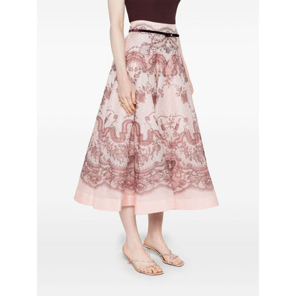 Zimmermann Crush midi skirt