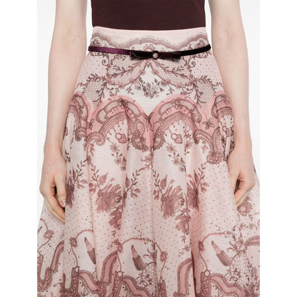 Zimmermann Crush midi skirt