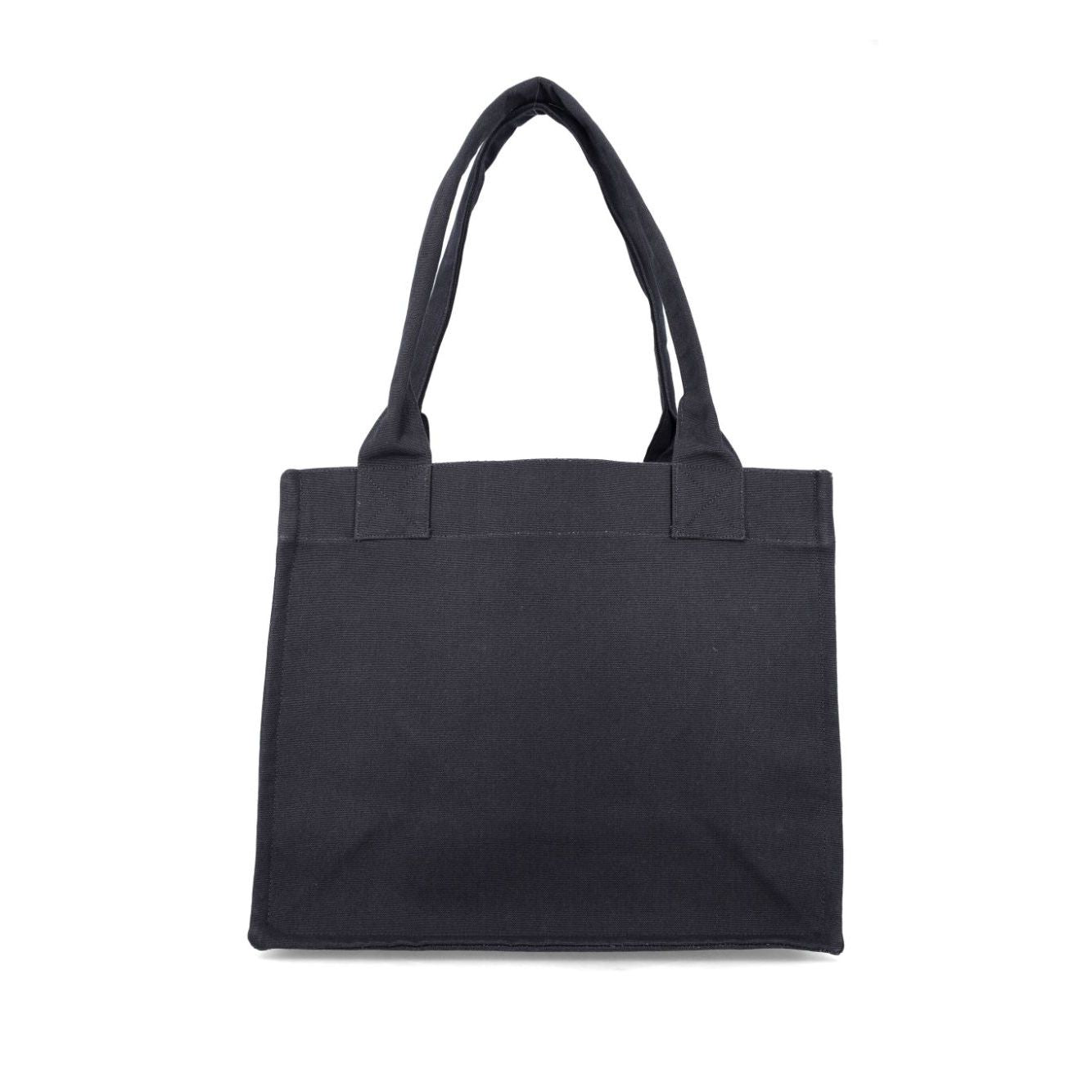 Ganni Large shopper bag with logo