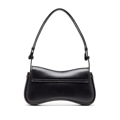 Diesel Play-Semi gloss leather shoulder bag