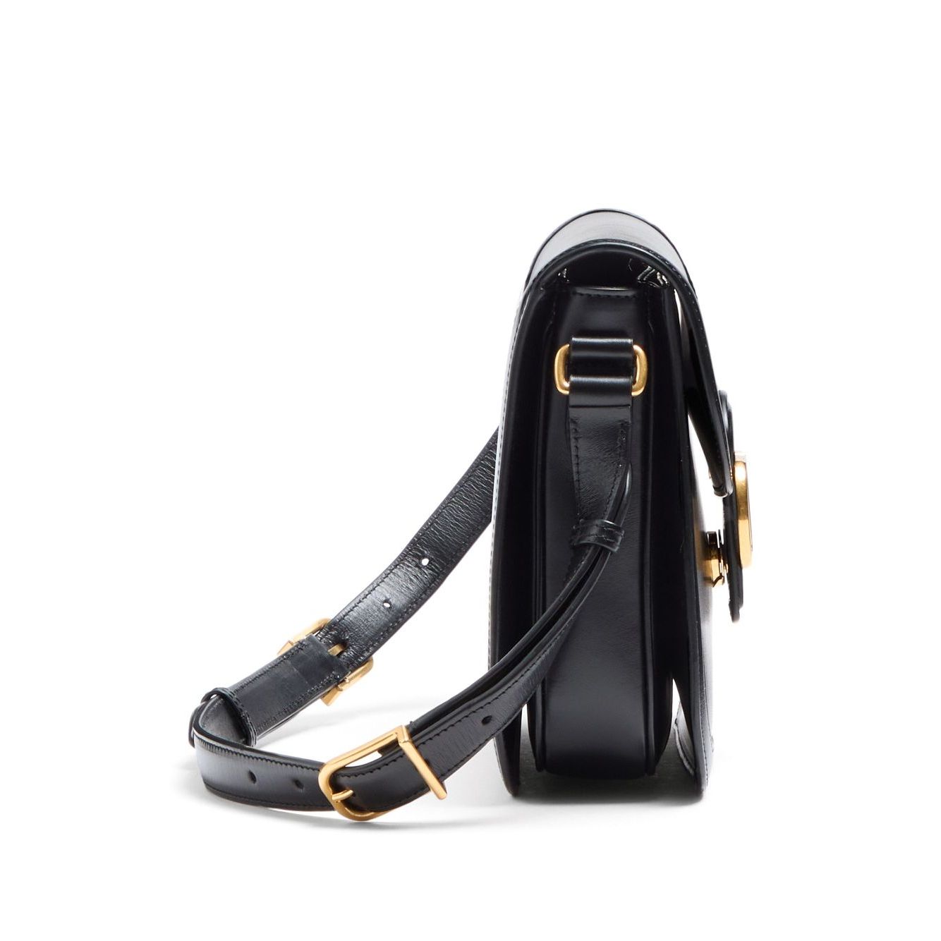 Front view with bag zipped and handles upright.