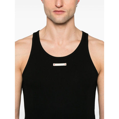 Maison Margiela ribbed-knit top Topwear