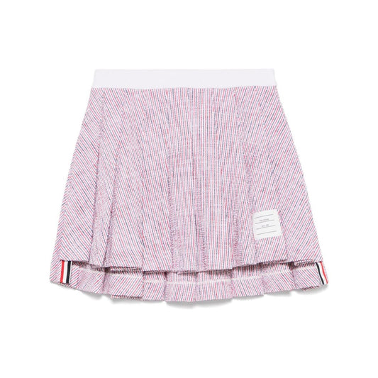 Thom Browne miniskirt in tweed FJK131AJ0184960-P25