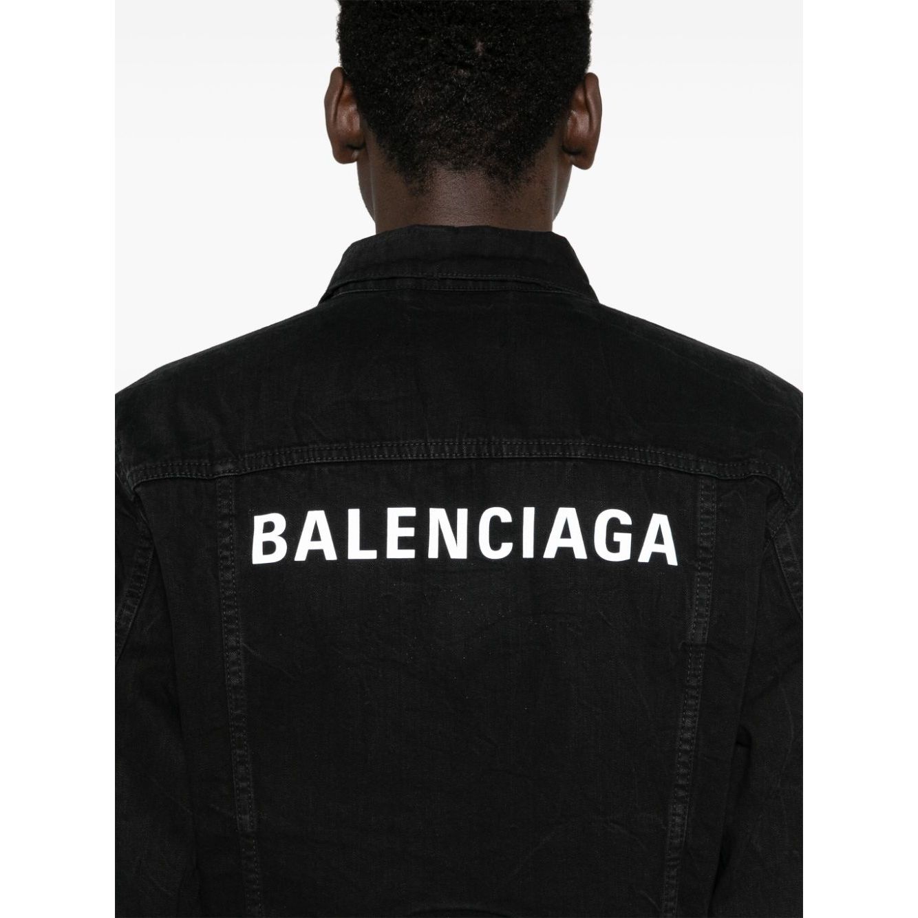 Balenciaga Coats Black
