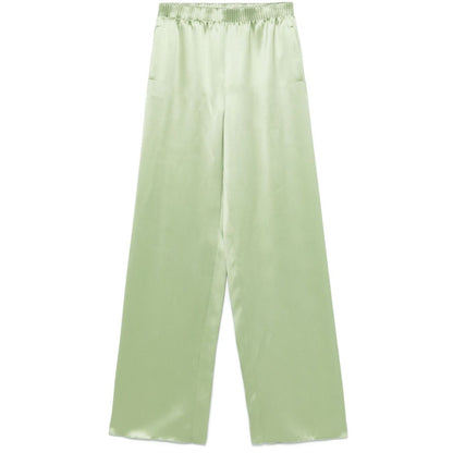 Valentino wide leg silk trousers