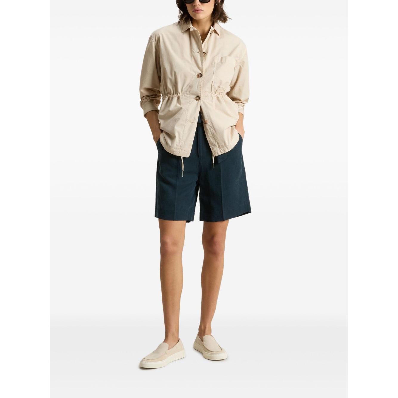 Woolrich Garment-Dyed Pure Cotton Overshirt beige CFWWOS0129FRUT36658867-P25