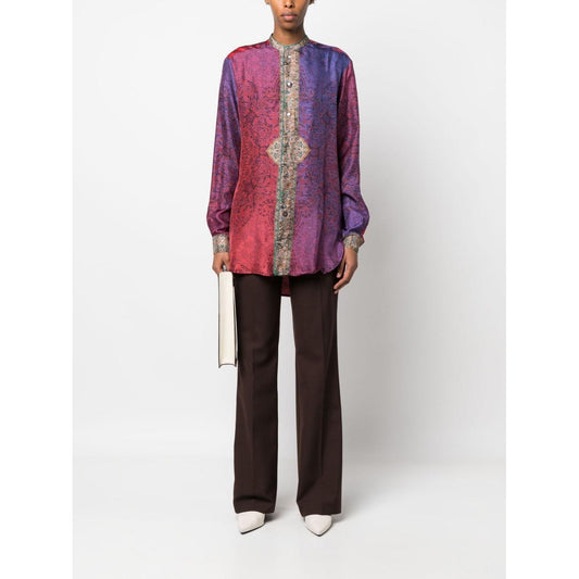 Pierre Louis Mascia Shirts Purple ALOE/S-CML11185101514738-P25