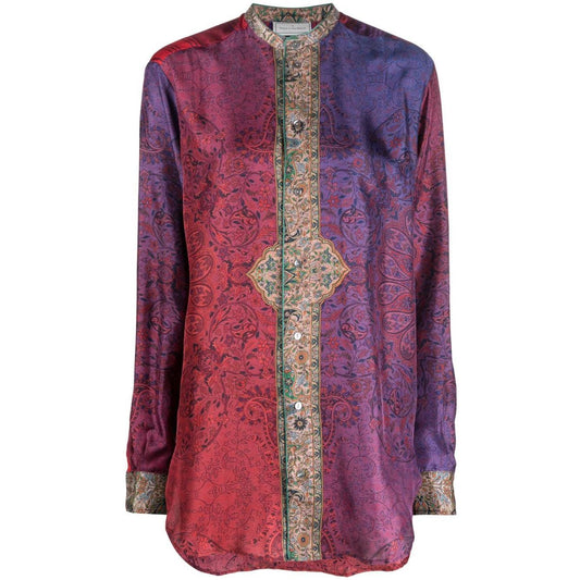 Pierre Louis Mascia Shirts Purple ALOE/S-CML11185101514738-P25