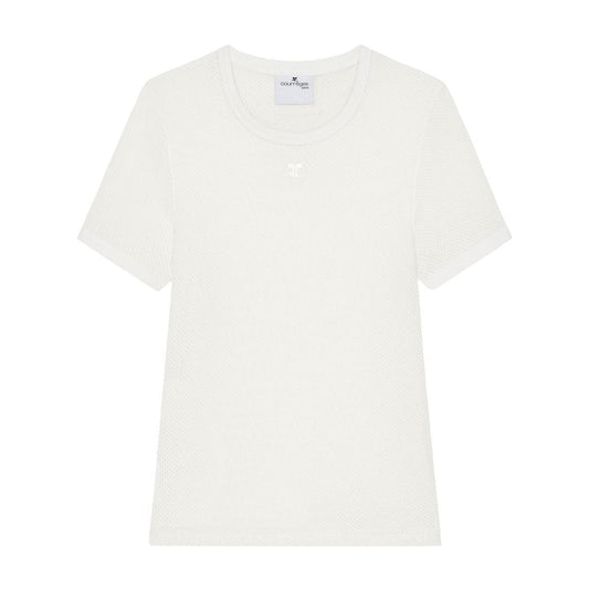 Courreges Pre Courrèges Mesh T-shirt 125JTS017JS00690001-P25