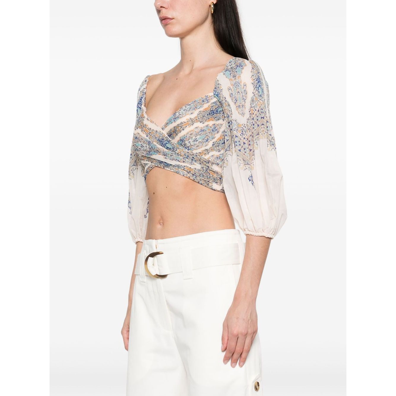 Zimmermann Zimmerman pleated design top