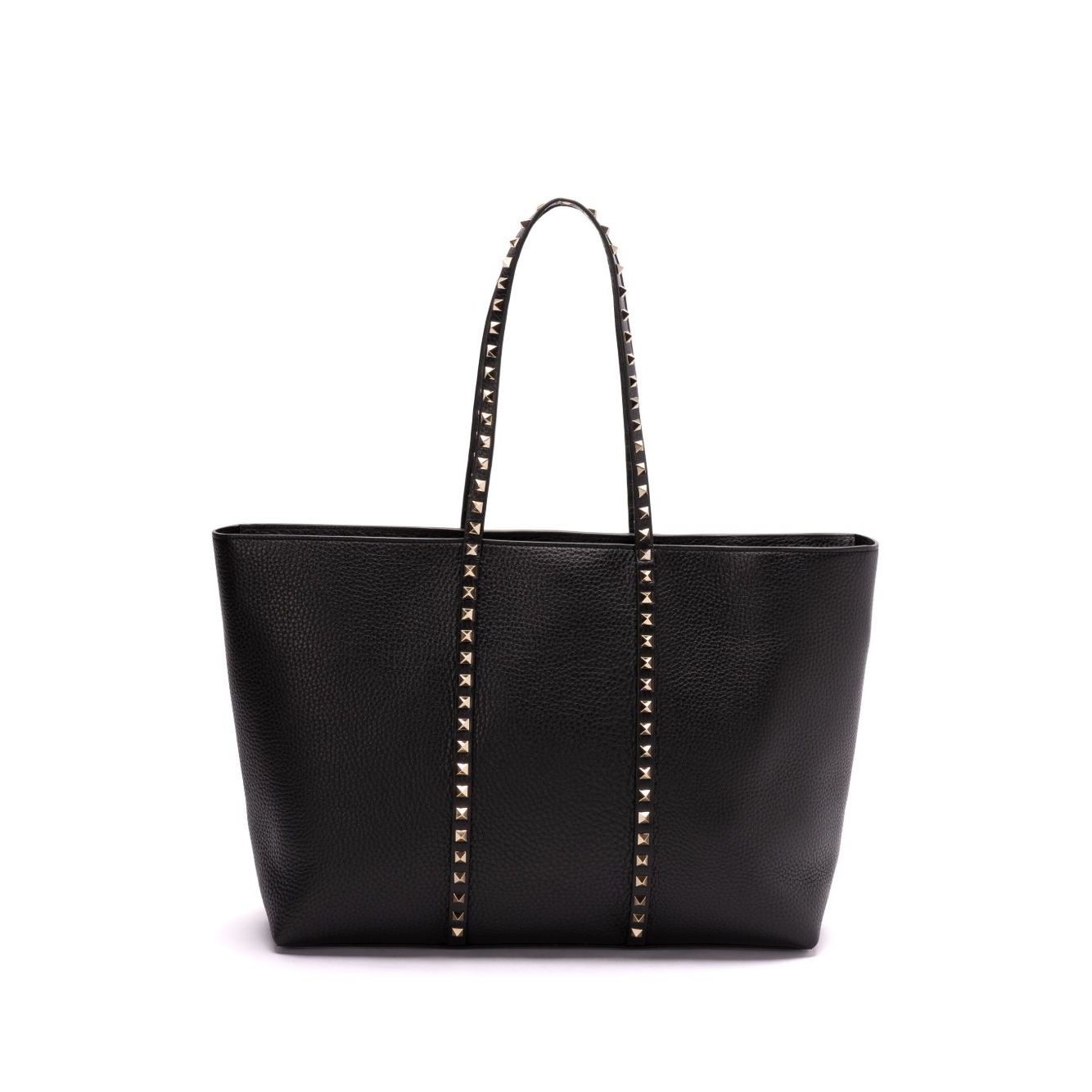 Front view with bag zipped and handles upright.