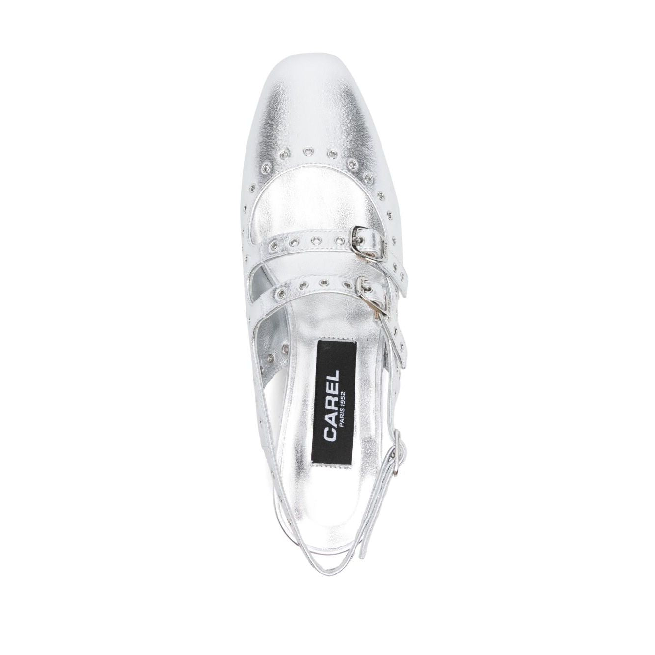 CAREL PARIS Flat shoes Silver Flat Shoes