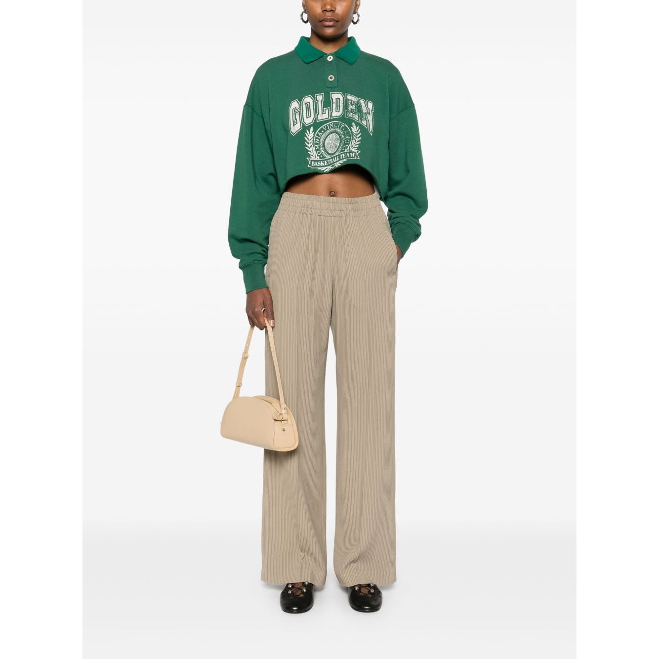 Golden Goose Trousers Beige Trousers