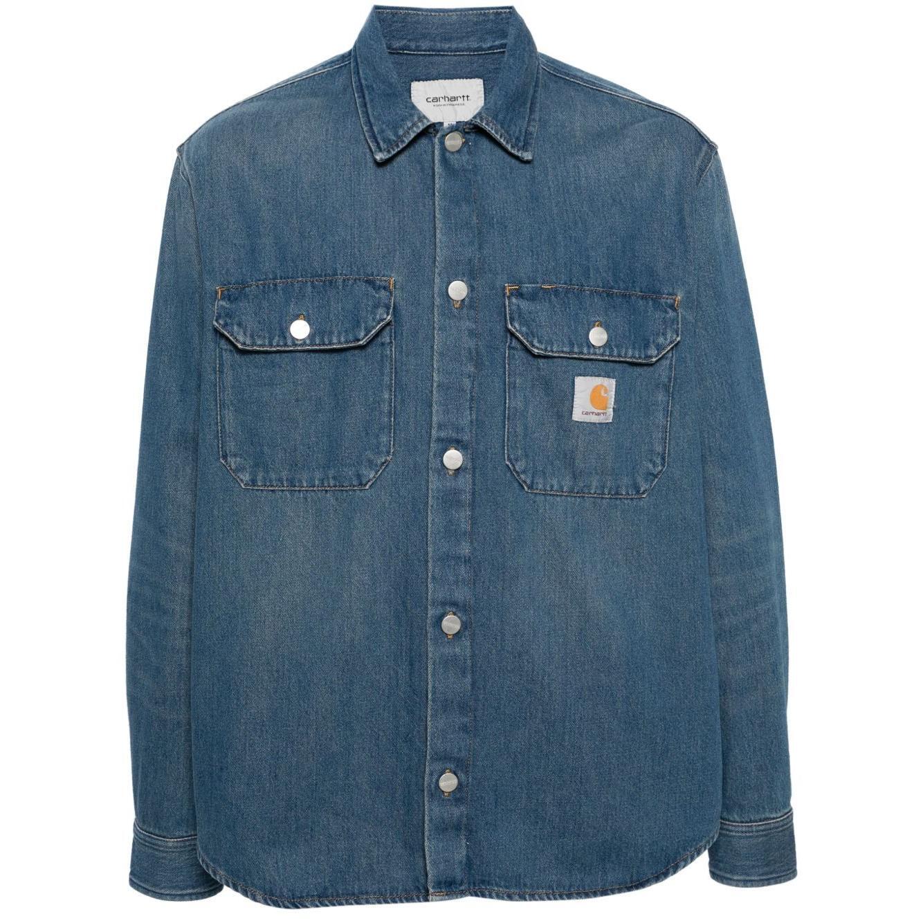 CARHARTT WIP MAIN Shirts Blue I033346014L-P25