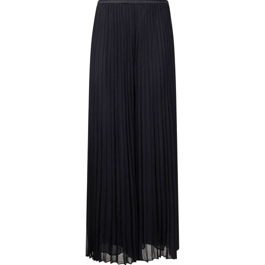 Emporio Armani Georgette pleated trousers