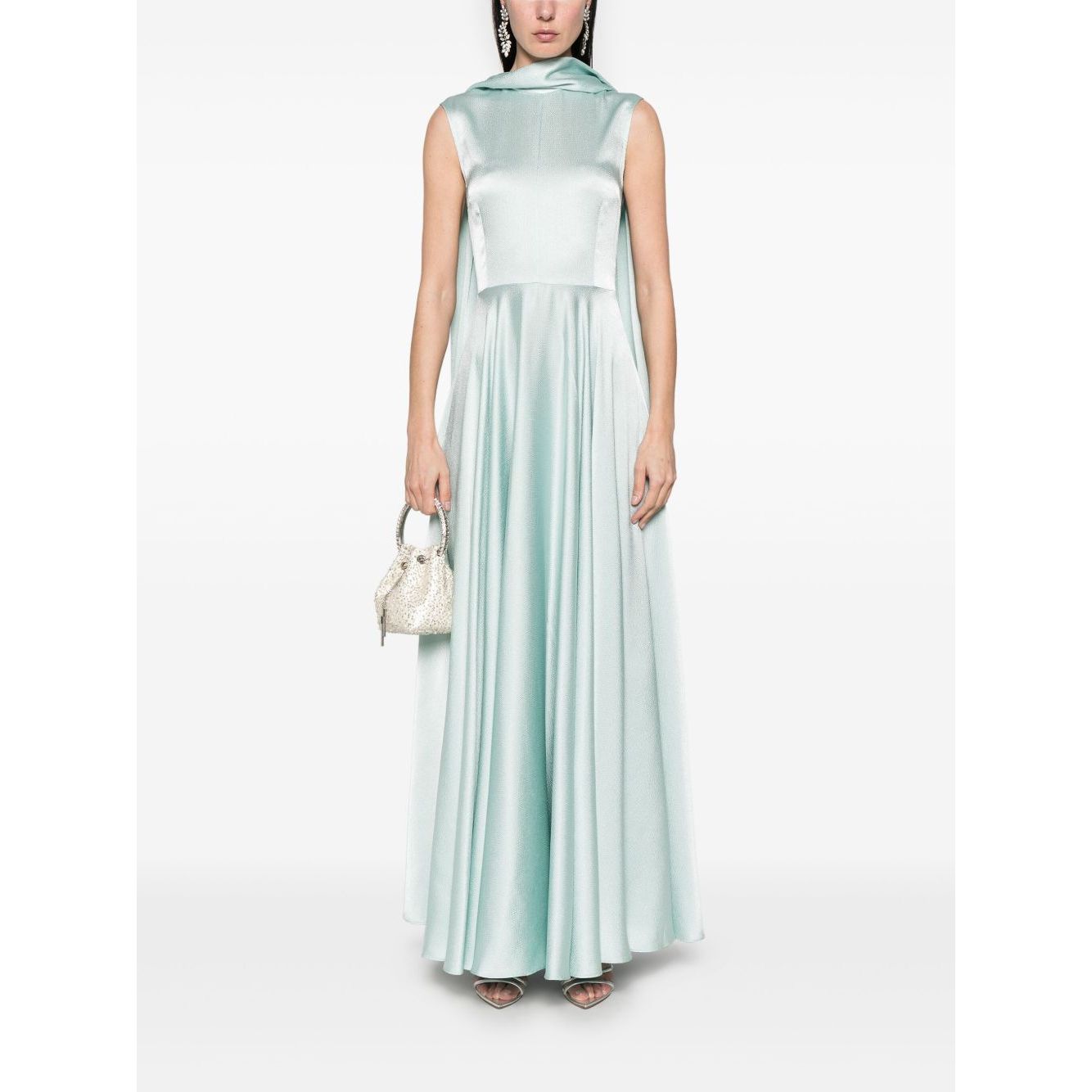 Solace London Dresses Clear Blue