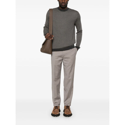 Emporio Armani Trousers Dove Grey Trousers