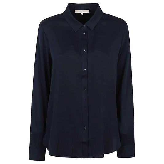 SILK95FIVE Shirts Blue 20011MONTECARLON03-P25