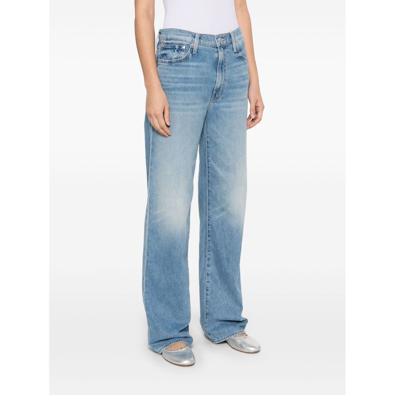 Mother Jeans Clear Blue