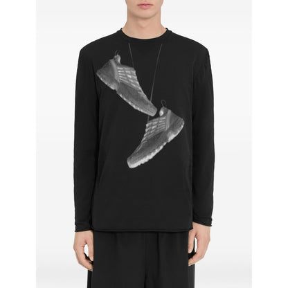 MM6 X SALOMON T-shirts and Polos Black Topwear