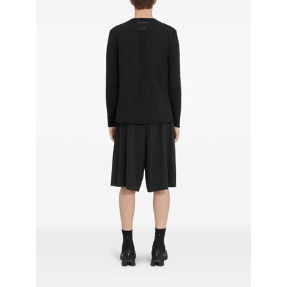 MM6 X SALOMON T-shirts and Polos Black Topwear
